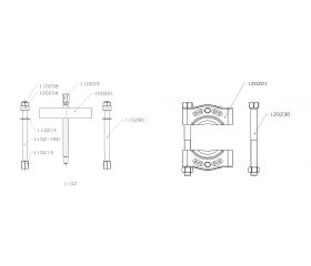 EXTRACTOR FORZA PUENTE Y GUILLOTINA SERIE 1100-1200